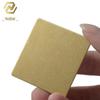 Aço inoxidável titânio ouro jateamento de areia placa de desenho de arame fosco 304 aço inoxidável cor placa decorativa de processamento de chapa de aço inoxidável