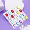 Pegatinas de Diamantes Acrílicos Hechas a Mano Más Vendidas Transfronterizas Regalos para Niños Pegatinas de Gemas 10 mm Forma de Corazón Redondas DIY