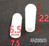 Funda de Silicona Resistente a Altas Temperaturas Arena de Chorro de Arena Cabeza Redonda Tapa Protectora Galvanoplastia Pintura Tornillo Anti-Horneado Funda de Goma de Silicona Elástica