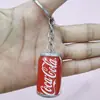 Llavero Creativo Mini Botella de Cerveza Colgante para Bolso para Botella de Vino Coke Sprite Accesorios Decoración DIY