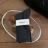 Calcetines de Invierno para Hombre Calcetines de Lana Color Sólido Calcetines de Media Pantorrilla Rayados Cálidos Casual de Negocios Versátiles Calcetines Gruesos para Hombre