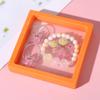 Collar Luminoso Infantil de Viento Marino de Venta Caliente Transfronterizo Juego de Aretes y Anillo Accesorios de Dibujos Animados de la Serie Princesa para Niñas