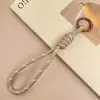 Cordão Colorido Novo para Celular Transfronteiriço, Corda Trançada Feita à Mão, Chaveiro para Capa de Celular DIY, Alça Destacável Anti-Perda para Garrafa de Água