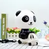 Luz nocturna LED de dibujos animados panda triciclo lámpara de escritorio pequeña lámpara de noche para estudiantes papelería suministros de uso diario
