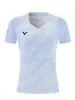 Nuevos uniformes de bádminton de manga corta para hombres, mujeres y niños, adecuados para competición y entrenamiento, tops transpirables y de secado rápido para entrenamiento deportivo