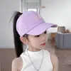 Sombrero de Sol con Protección Solar, Gorra de Béisbol para Niños y Padres, Gorra Bordada, Sombrero de Verano Transpirable para Cola de Caballo, Visera para Niñas