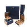 Caja de almacenamiento creativa con forma de arco de microfibra PU para joyas, placa de identificación, anillo de diamante, caja para anillos, caja para collares en stock