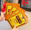 Qinfangtang Medalha de Ouro Cuidado de Raiz Única para Dor no Ombro, Pescoço, Cintura e Pernas Transmissão ao Vivo Venda Quente Transfronteiriça Dropshipping 8 Peças/Saco