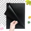 Carpeta Negra en Forma de L, Cubierta para Archivo de Espuma PP Esmerilada Engrosada con Logo Impreso, Carpeta de una Sola Página Personalización