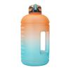 Botella de Agua Gradiente de 1 Galón Botella de Agua Deportiva para Fitness al Aire Libre 3.78L Amazon Botella de Agua de Plástico Color Personalizado Logotipo