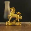 Lingote de Oro Arena para Hacer Fortuna Adornos Giratorios Adornos para Escritorio de Oficina Envueltos en la Cintura Artesanías Regalos