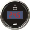 Voltímetro Digital de 52mm 12/24V Medidor Universal para Varios Coches RVs Camiones Modificados