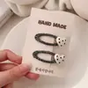 Novos grampos de cabelo infantis, presilhas BB em formato de coração com bolinhas, de alta qualidade e estilosos, perfeitos para franjas e laterais de cabelo de meninas, acessórios de cabelo fofos e doces
