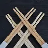 Palitos de Sushi Ponta Dupla, Carbonizados, 24/26cm, Logo Personalizável, Izakaya, Ecológicos, Palitos de Sushi Estilo Japonês, Bambu