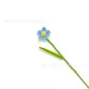 Producto Terminado: Accesorios de Flor Artificial Margarita de Palo Retorcido, Cabezas de Flores Decorativas, Flores Pequeñas Hechas a Mano Transfronterizas para Arreglos Florales