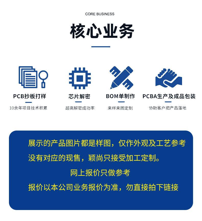 核心业务与报价