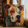 2026 Nueva Serie Transfronteriza de Cachorros Estampado Digital Bolso de Hombro Acolchado de Moda