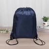Bolsa de poliéster con bolsillo y logotipo personalizado, portátil, impermeable, para eventos de maratón, fútbol, baloncesto, bandolera con cordón.