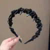 Diadema de Corona Alta para Mujer, Gama Alta, Diadema de Moda y a la Moda 2025 Nueva Diadema con Pasador Antideslizante Dentado