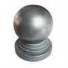 Accesorios para Vallas de Hierro Forjado Tapa de Bola Galvanizada Cabezal de Columna Estampado en Chapa Tapa de Columna Esfera Decorativa Tubo Cuadrado Tubo Redondo Asiento de Bola Sello