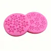 Molde DIY Feito à Mão Molde de Silicone Floco de Neve Decoração de Bolo de Chocolate para Assar de Natal Ferramenta de Modelagem