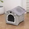 Fabricante Original Canil Quente para Animais de Estimação Personalizado Tapete Macio para Animais de Estimação Canil Macio para Gatos Canil para Animais de Estimação Quatro Estações Processamento