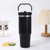 Copo térmico de grande capacidade 30oz para uso transfronteiriço com alça, copo de água térmico de aço inoxidável 304, copo de carro de grande capacidade, garrafa térmica