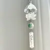Uma Mente Pura, Flores de Lótus em Todo Lugar, Cordão para Celular, Corrente para Celular de Coração de Menina com Contas Feita à Mão, Pingente de Estilo Antigo