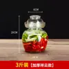 Frasco de Pepinillos de Vidrio Espesado Frasco de Pepinillos Frasco de Pepinillos Grande Sellado para el Hogar Frasco de Pepinillos de Sichuan con Tapa
