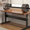 Pernas de Mesa Elevatórias com Manivela, Base de Mesa de Centro Pequena, Suporte de Mesa Pequena Ajustável Manualmente com Polias