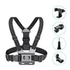 Alça de Peito para Câmera Esportiva GoPro DJI Shadowstone Aplicável em Fronteiras Acessórios Fixos em Primeira Pessoa Clipe para Celular Alça de Peito