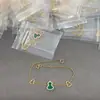 Collar de Calabaza Kirin Violeta del mismo estilo que Liu Shishi con Colgante Wulu de Nácar Blanco, Cadena para Clavícula de Oro de 18K para Mujer, Estilo Chino de Moda