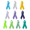 Cinta Amarilla de Satín Pines Conciencia Infantil Cinta Cinta de Beneficencia Lazo Nudo de Cinta de Beneficencia Pin de Cinta de Beneficencia