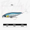 Cebo Luya, lápiz sumergido, cebo de tiro largo, 9 cm, 19,8 g, cebo duro, cebo falso, cebo artificial Luya, plástico, agua dulce, agua de mar.