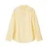 Para Atacado de Roupas Femininas Transfronteiriças Estilo Europeu e Americano Novo Design de Conjunto Casual Camisa Solta de Chiffon + Saia
