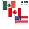 No. 8 Banderas de Mano de Colores de 14*21 cm, Banderas Rojas Pequeñas, Banderas Nacionales Pequeñas de Todos los Países del Mundo, Banderas de Mano al por Mayor, Banderas Transfronterizas
