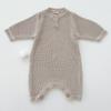 Traje de suéter para bebé de primavera y otoño 2023 traje de suéter para recién nacido mono cárdigan abrigo gorro bufanda traje