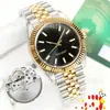 Relógio Mecânico Cinza com Diamantes e Data, Totalmente Automático, À Prova d'Água, Luminoso, Pulseira de Aço, Calendário, Relógio de Pulso Masculino, Relógio Rolex, Relógio de Data