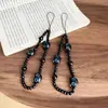 Corrente para Celular Feminina Alto Valor de Cor Alto Senso Gato Preto ccd Câmera Chaveiro Capa de Celular Cordão Enfeites Pendurados Ins