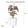 Más de 100 Tipos de Flores Artificiales y Plantas Verdes, Combinaciones de Plantas Artificiales en Maceta de Plástico, Flores Artificiales de Venta Caliente Transfronteriza, Mini Bonsáis Artificiales, Fuentes de Suministro