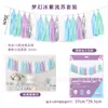 Nuevos Borlas de Papel Amazon, Exquisitas Decoraciones de Tarjeta de Papel para Fiestas Navideñas, Decoraciones para Globos, Guirnaldas Coloridas DIY