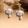 Nuevos Pendientes Acrílicos Transfronterizos, Pendientes Acrílicos Románticos de Flor y Globo Aerostático, Adecuados para Regalos del Día de la Madre