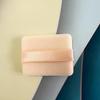 Marca Chenyi Heda Alternativa Doble Cara Alta Densidad Borla para Polvos Sueltos Esponja Fina para Maquillaje Borla Suave Forma Redonda Cuadrada