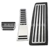 Adecuado para Volvo 17-21 Xc60 Pedal Acelerador Interior Antideslizante Pedal Acelerador Freno Acero Inoxidable