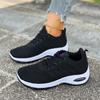 Zapatos para Caminar de Primavera, Verano y Otoño para Mujer, Malla Tejida Fly, Zapatillas Casuales de Viaje No Asfixiantes, Zapatos de Suela Plana Transpirables