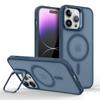 Adequado para Capa de Celular Magnética Apple 17/18Promax iPhone16 Acabamento Fosco Tipo Pele 14 Suporte de Lente Invisível
