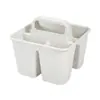 Cesta de almacenamiento portátil transfronteriza, limpia y portátil, cesta divisoria para el hogar para artículos varios, cesta de almacenamiento de escritorio, caja de almacenamiento de escritorio