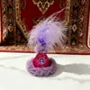 Acessórios Populares de Chapéu de Cordeiro de Xinjiang Grampo de Cabelo, Grampo de Cabelo Cultural Criativo de Bebê Cordeiro Fofo, Acessórios de Chapéu Estilo Étnico