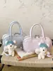 Bolso Cruzado Estampado de Lunares Estilo Coreano Bolso de Mano Fresco Dulce Bolso de Bolos Bolso de Hombro de Moda Personalidad Nicho ins