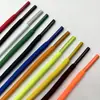 Pronta Entrega Acessórios Versáteis para Roupas em Poliéster Cadarços Redondos Lisos de Alta Qualidade Coloridos Múltiplas Especificações Cordões para Calças Atacado